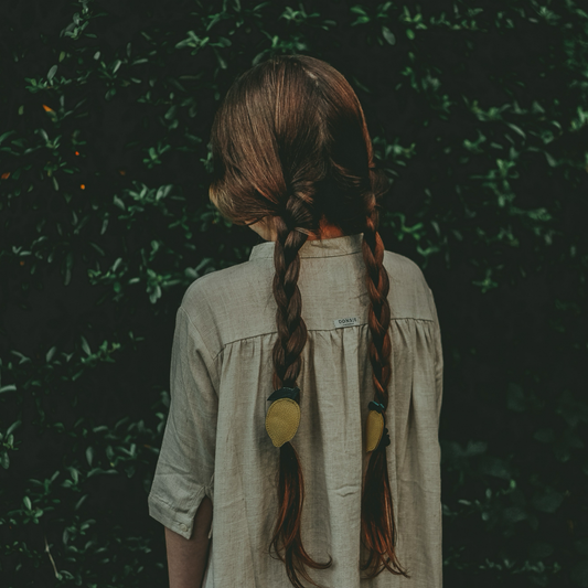 Nanoe Fruit Hair Tie | Lemon