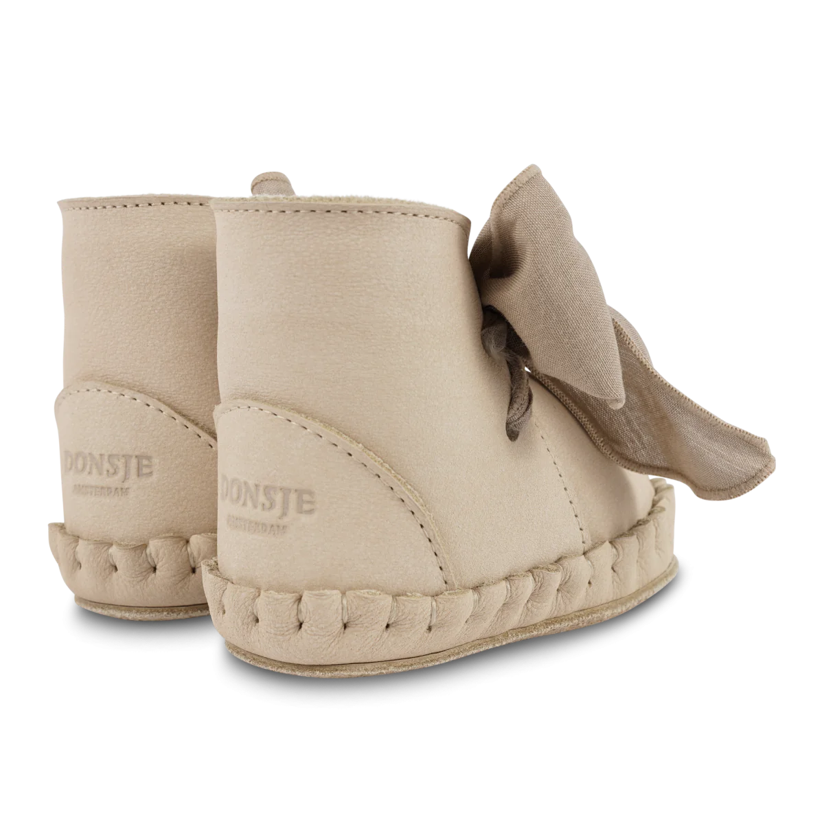 Pina Organza Booties Powder Nubuck