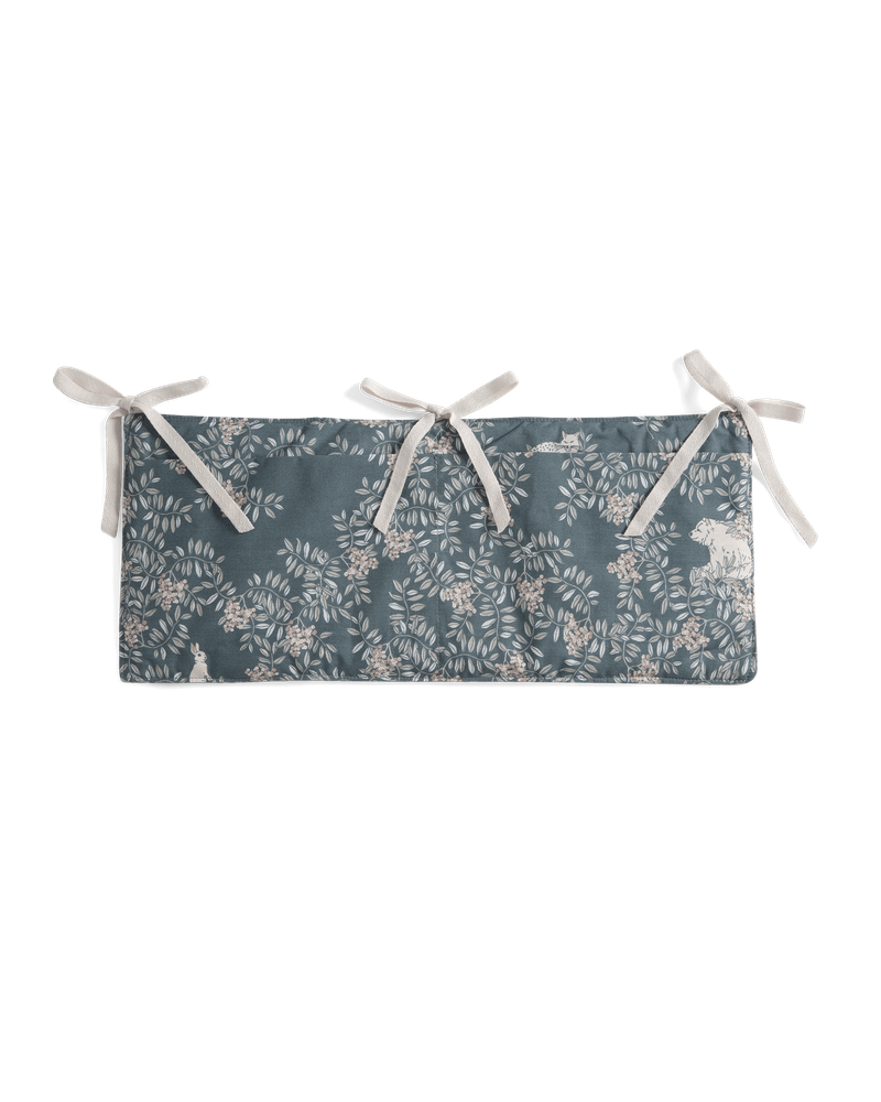 Percale Bed Pocket, Fauna Forest