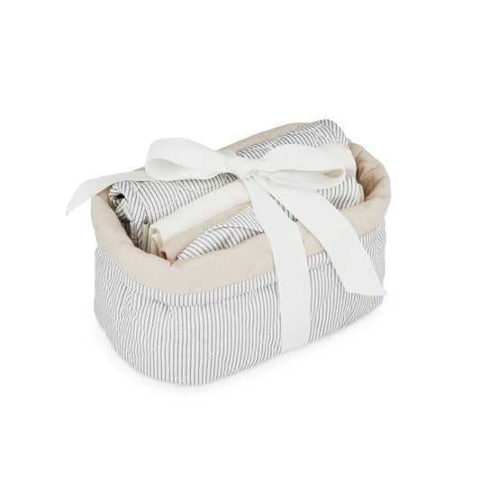 Birth Gift: Baby Care Set - Classic Stripes Blue