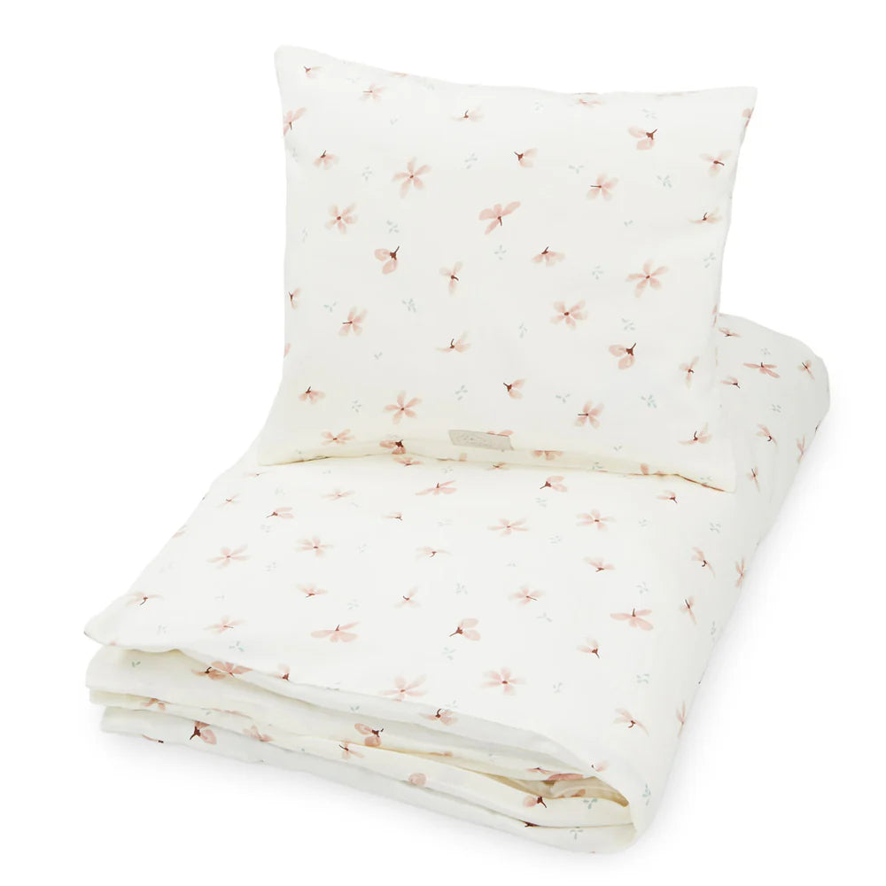 Bedding set, Baby, 70x100cm - GOTS Windflower Creme