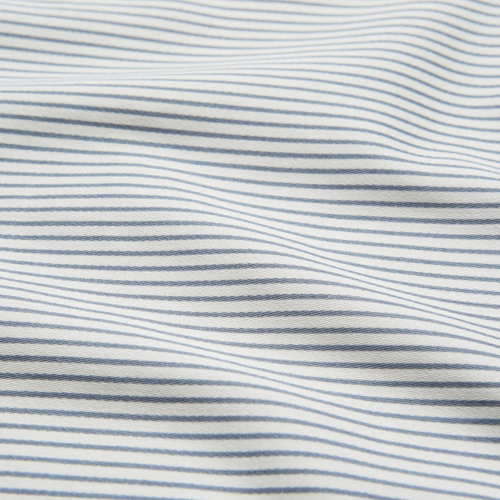 Bedding set, Baby, 70x100cm - GOTS Classic Stripes Blue
