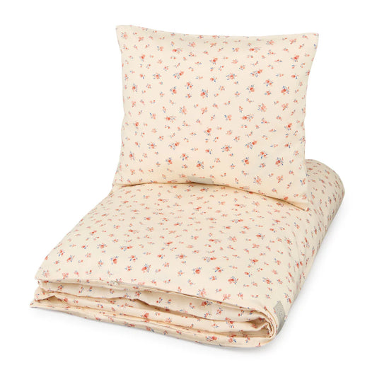 Bedding set, Junior, 100x140cm - GOTS - Berries