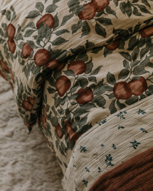 Muslin Bed Set Baby, Pomme
