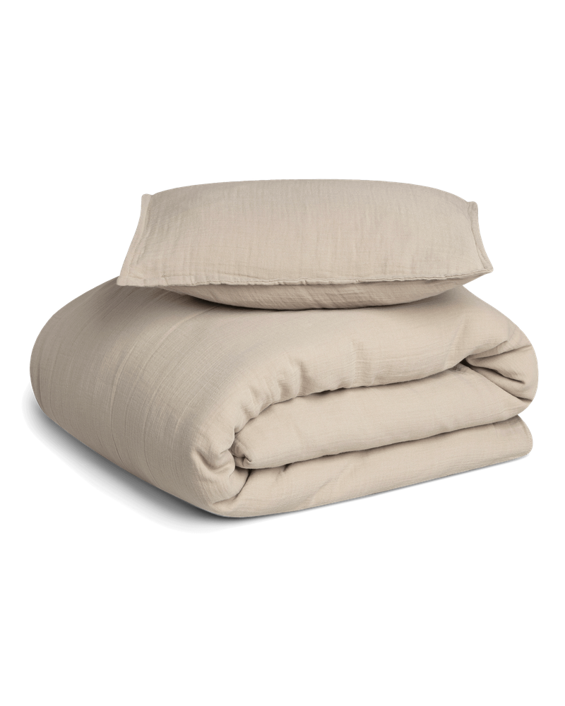 Muslin Bed Set Baby, Olive