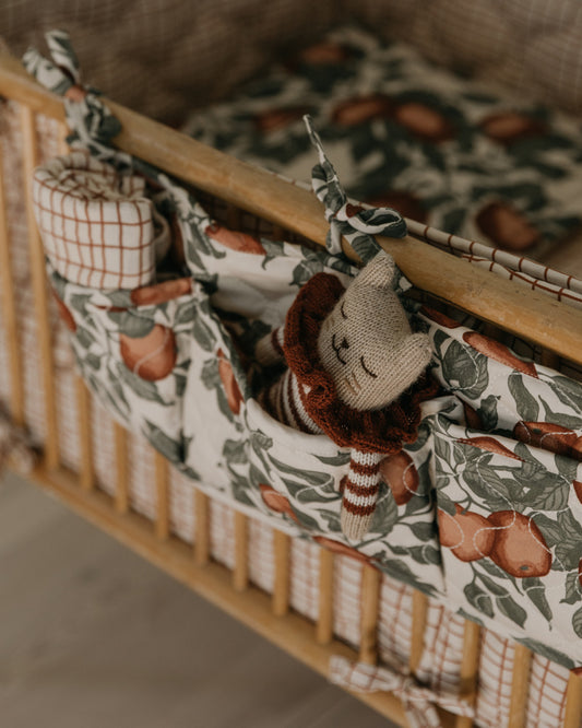 Satin Quilted Bed Pocket