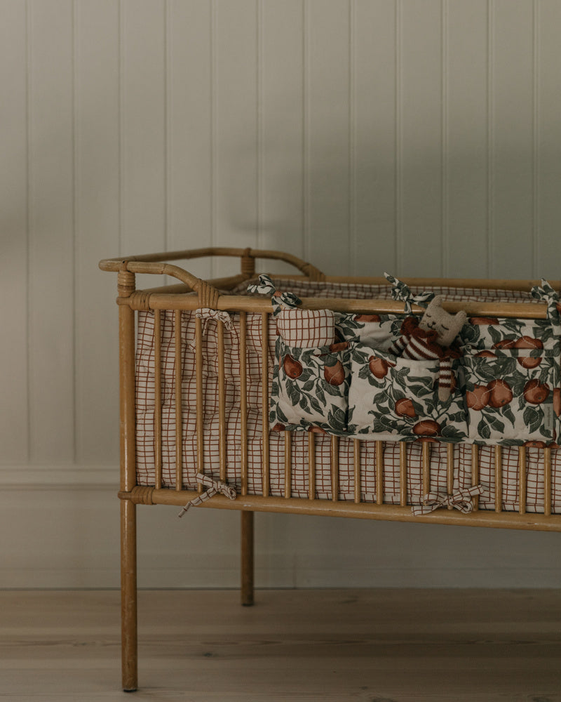 Satin Quilted Bed Pocket