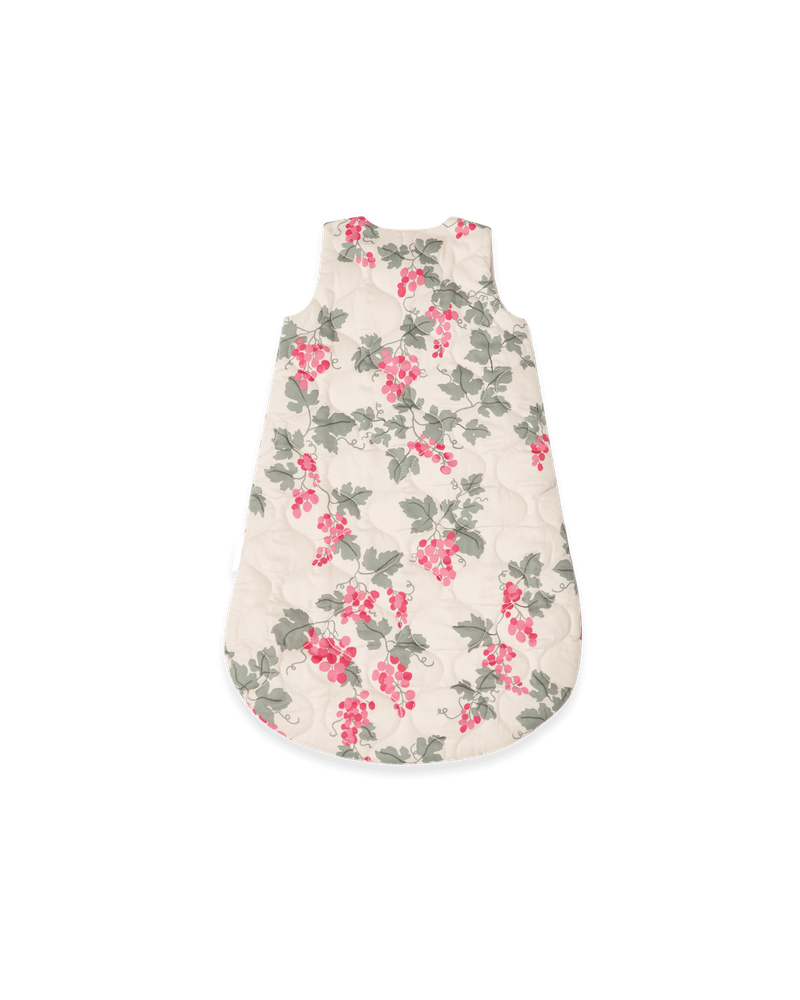 Satin Quilted Sleeping Bag, Grapes Pink