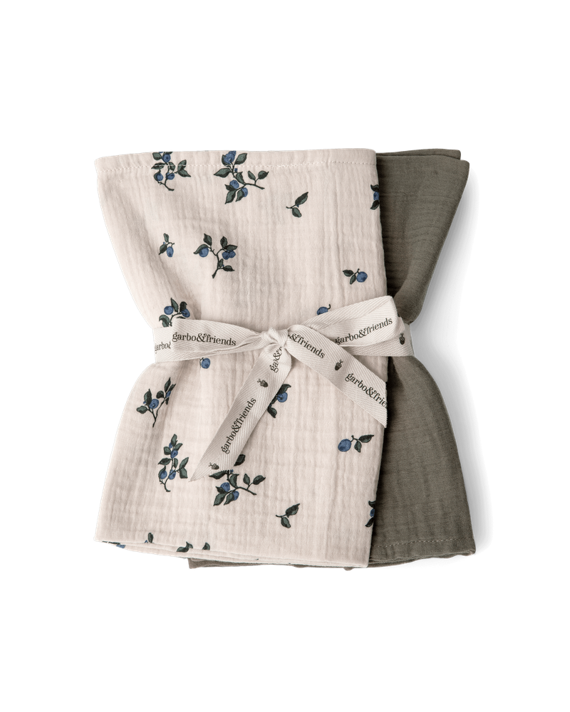 Muslin Blanket 2 pcs 60x60 cm
