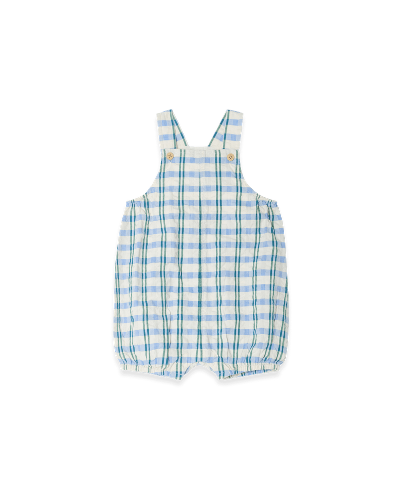 Seersucker Dungarees, Check Mar