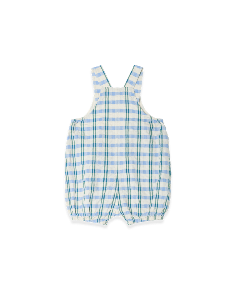 Seersucker Dungarees, Check Mar