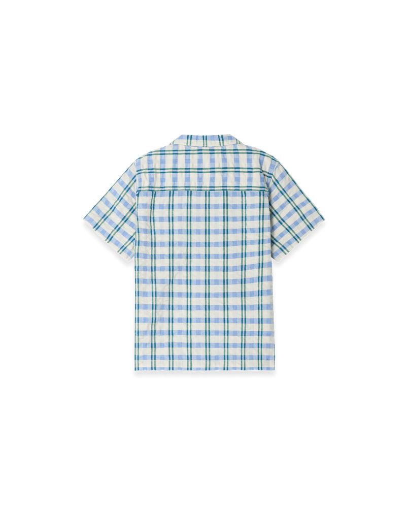 Seersucker SS Shirt Baby, Check Mar