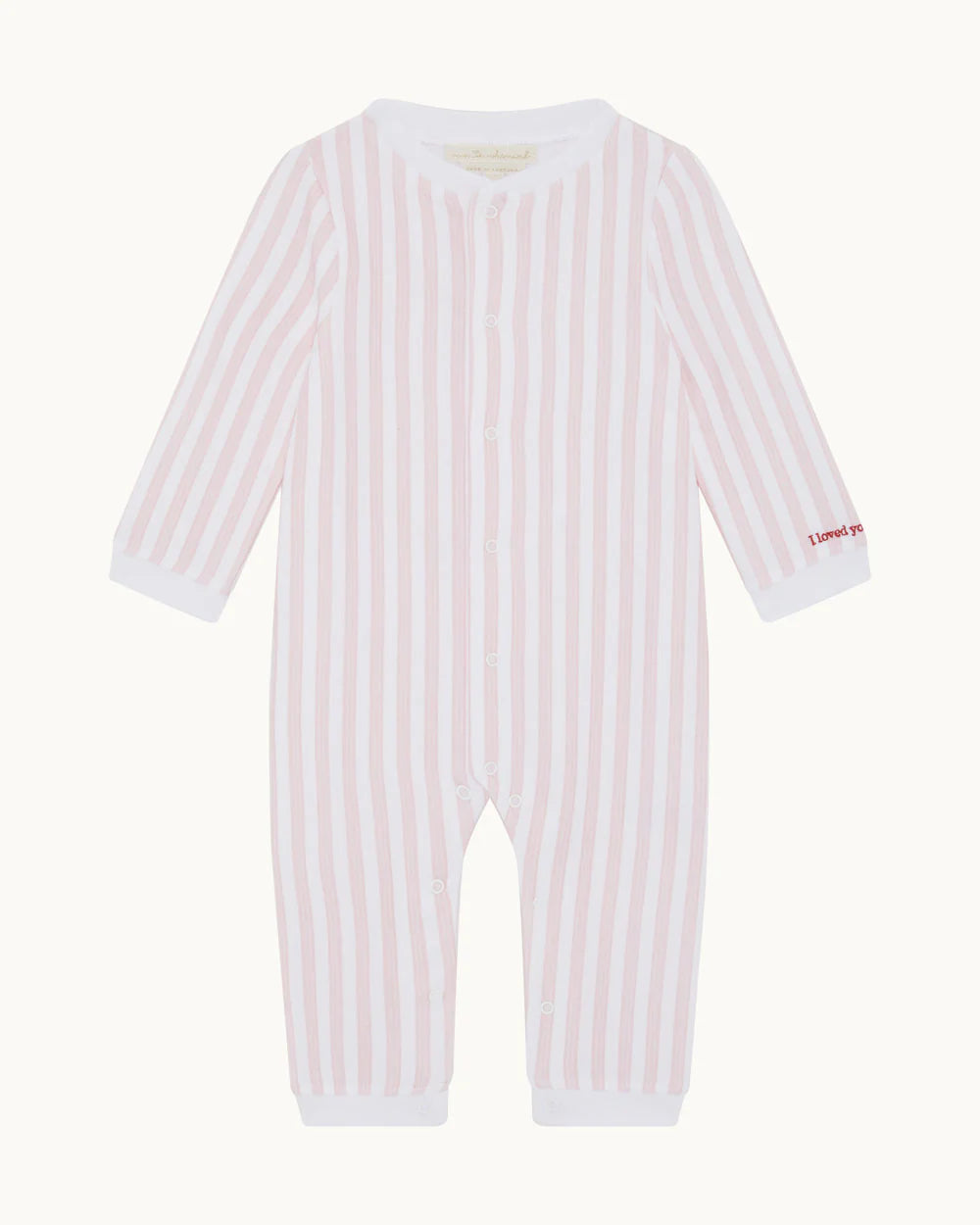 Adore Stripe Romper – Pink