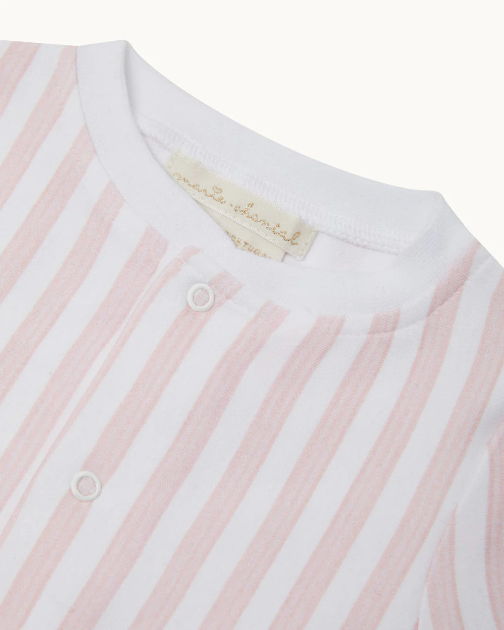 Adore Stripe Romper – Pink