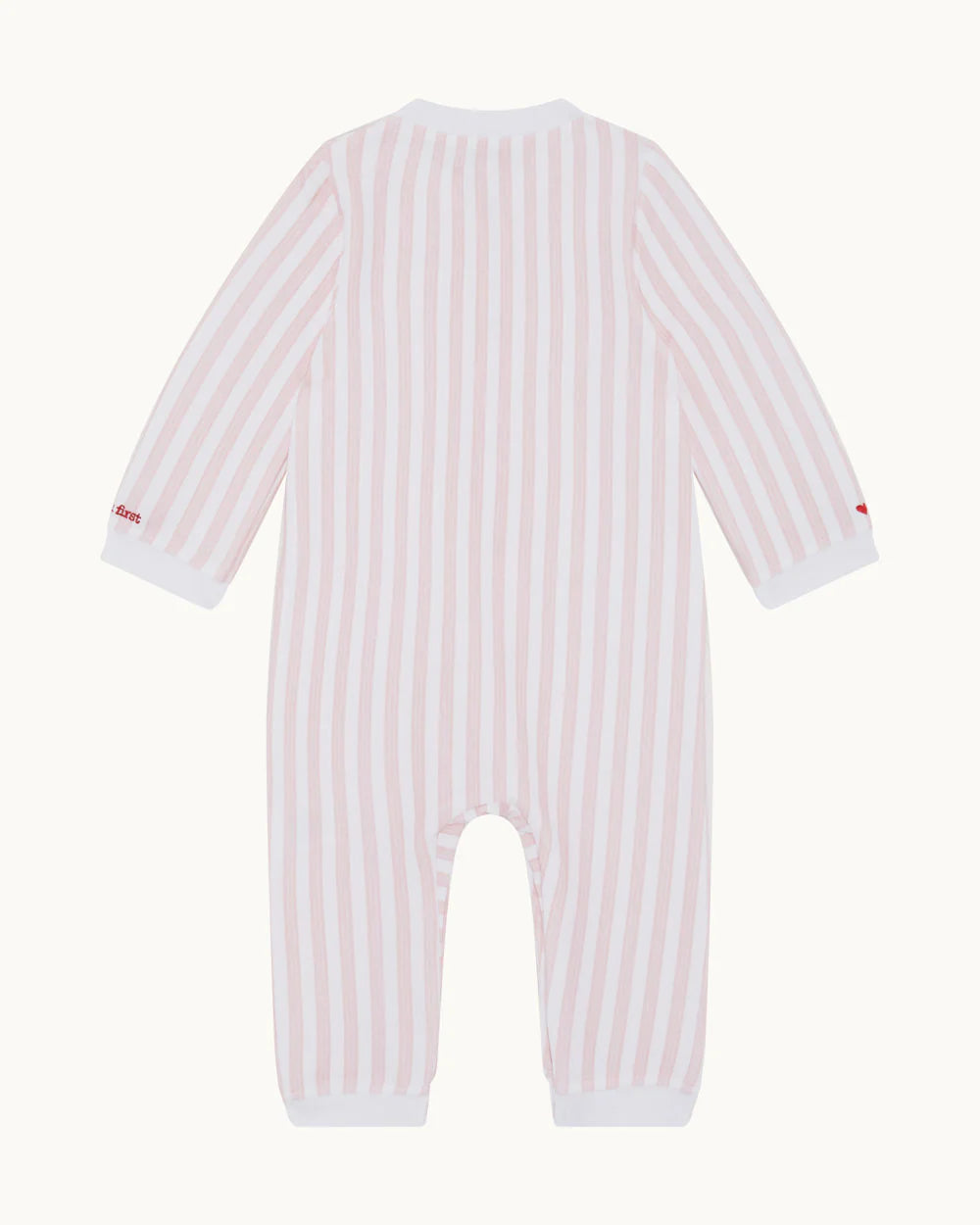 Adore Stripe Romper – Pink