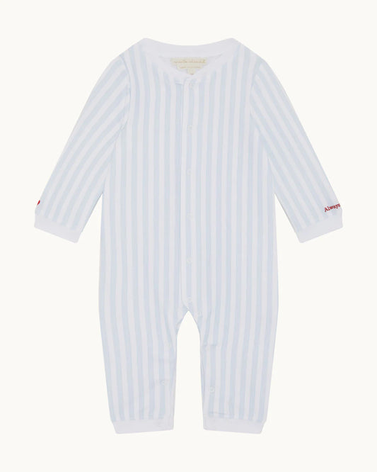 Adore Stripe Romper – Blue