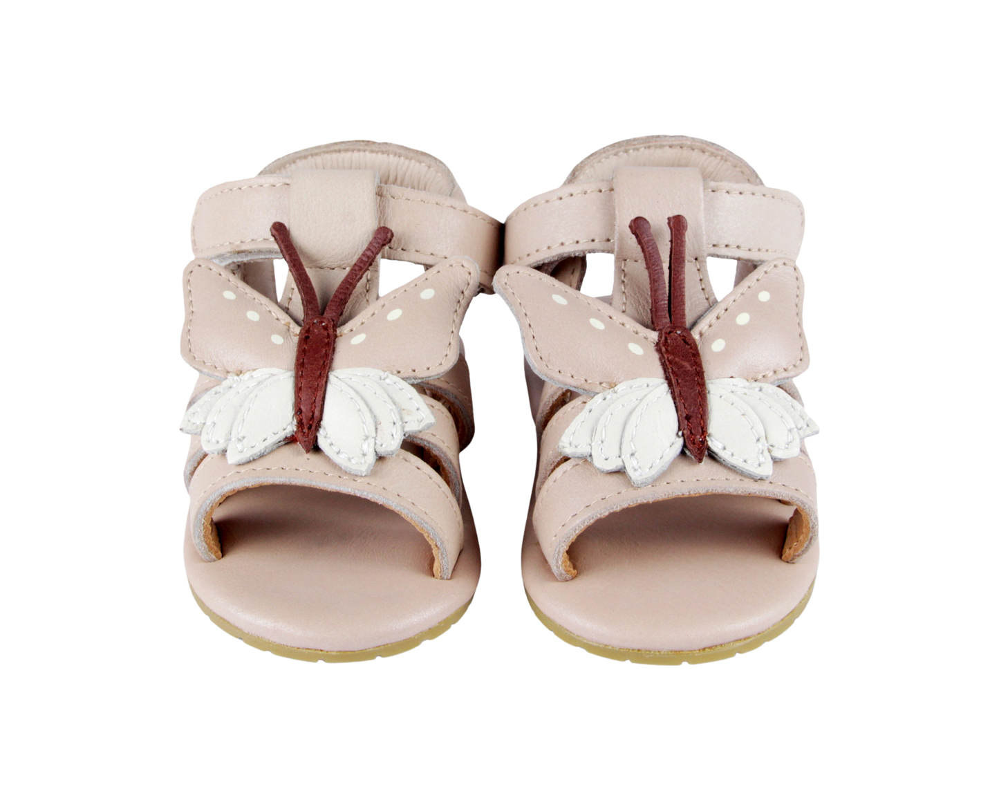 Tuti Sky Sandals | Butterfly Powder Metallic Nubuck