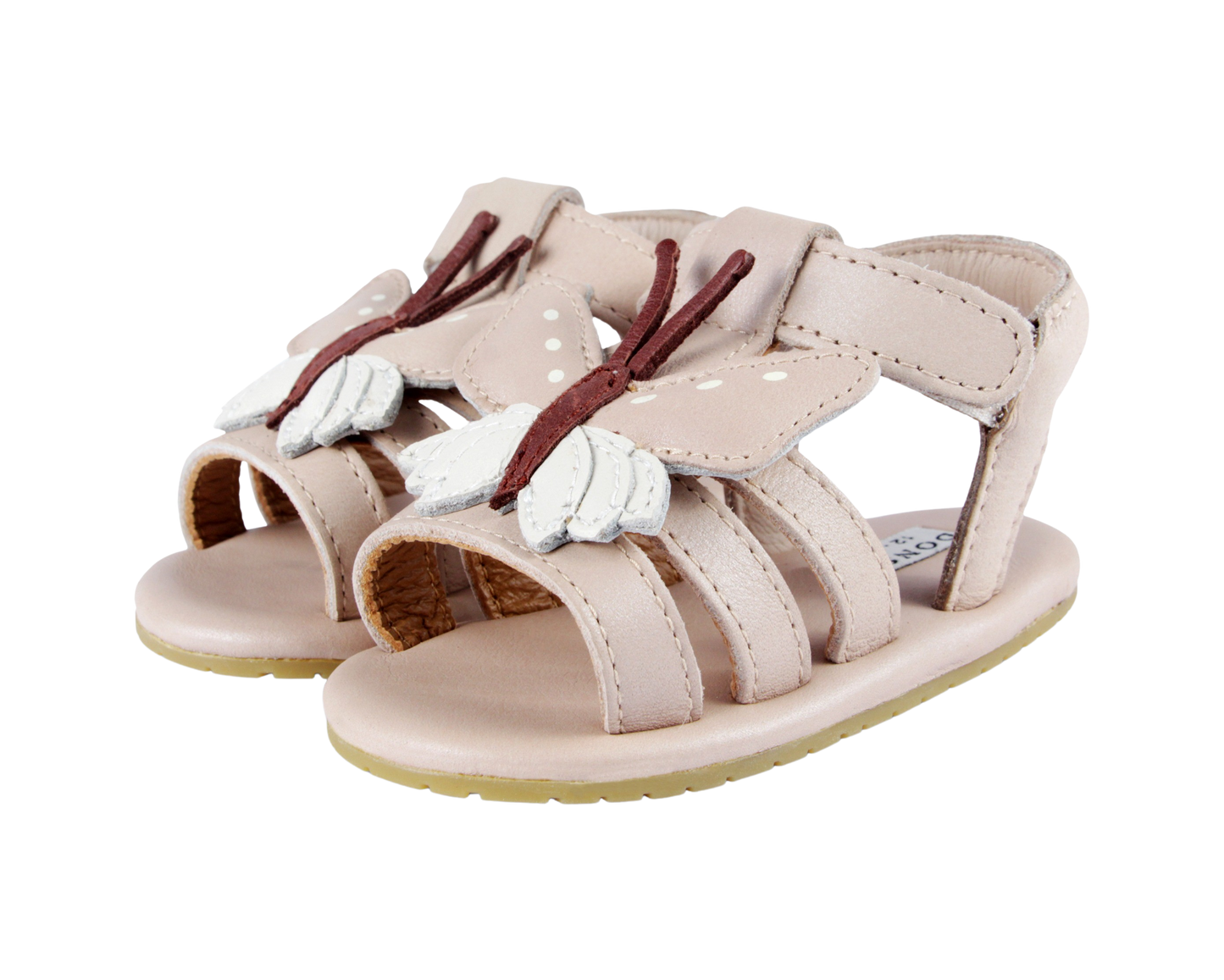 Tuti Sky Sandals | Butterfly Powder Metallic Nubuck