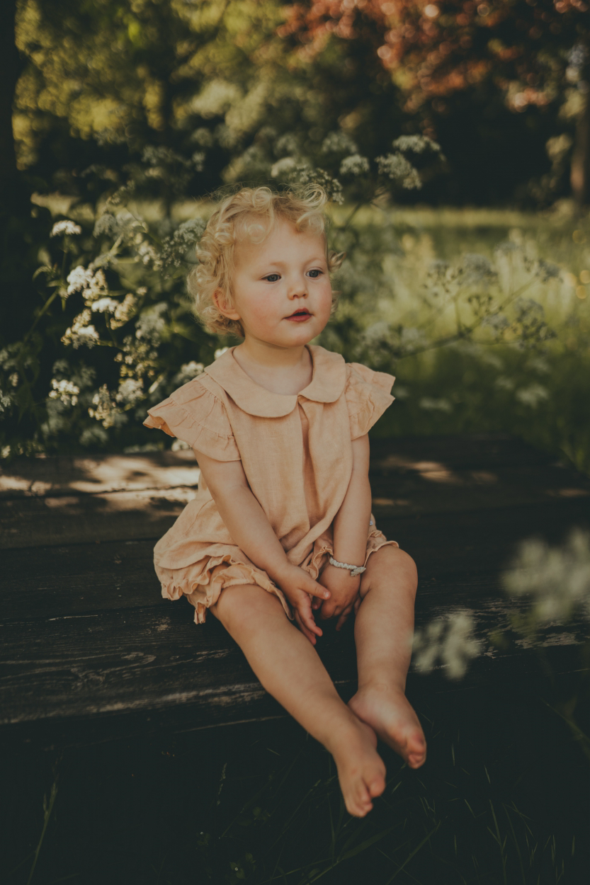 Mimi Linen Blouse Rose Latte
