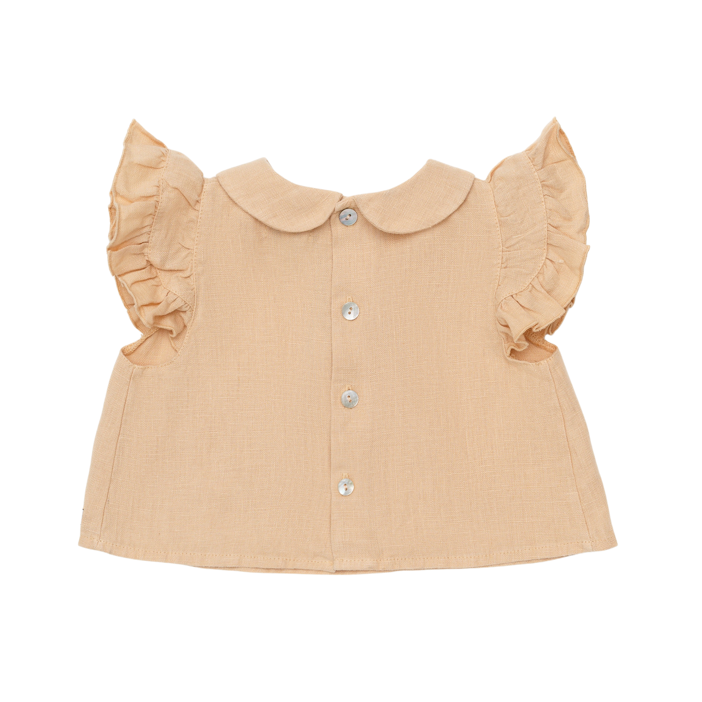 Mimi Linen Blouse Rose Latte