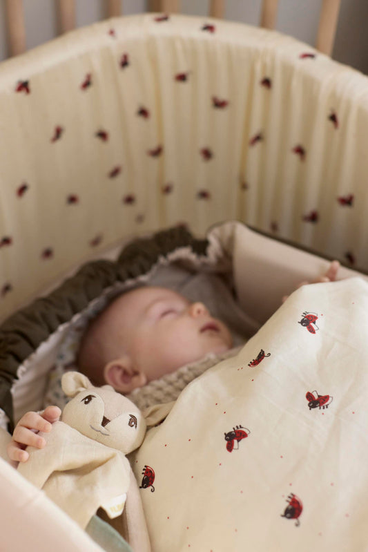 Comfort blanket with teether - Fawn