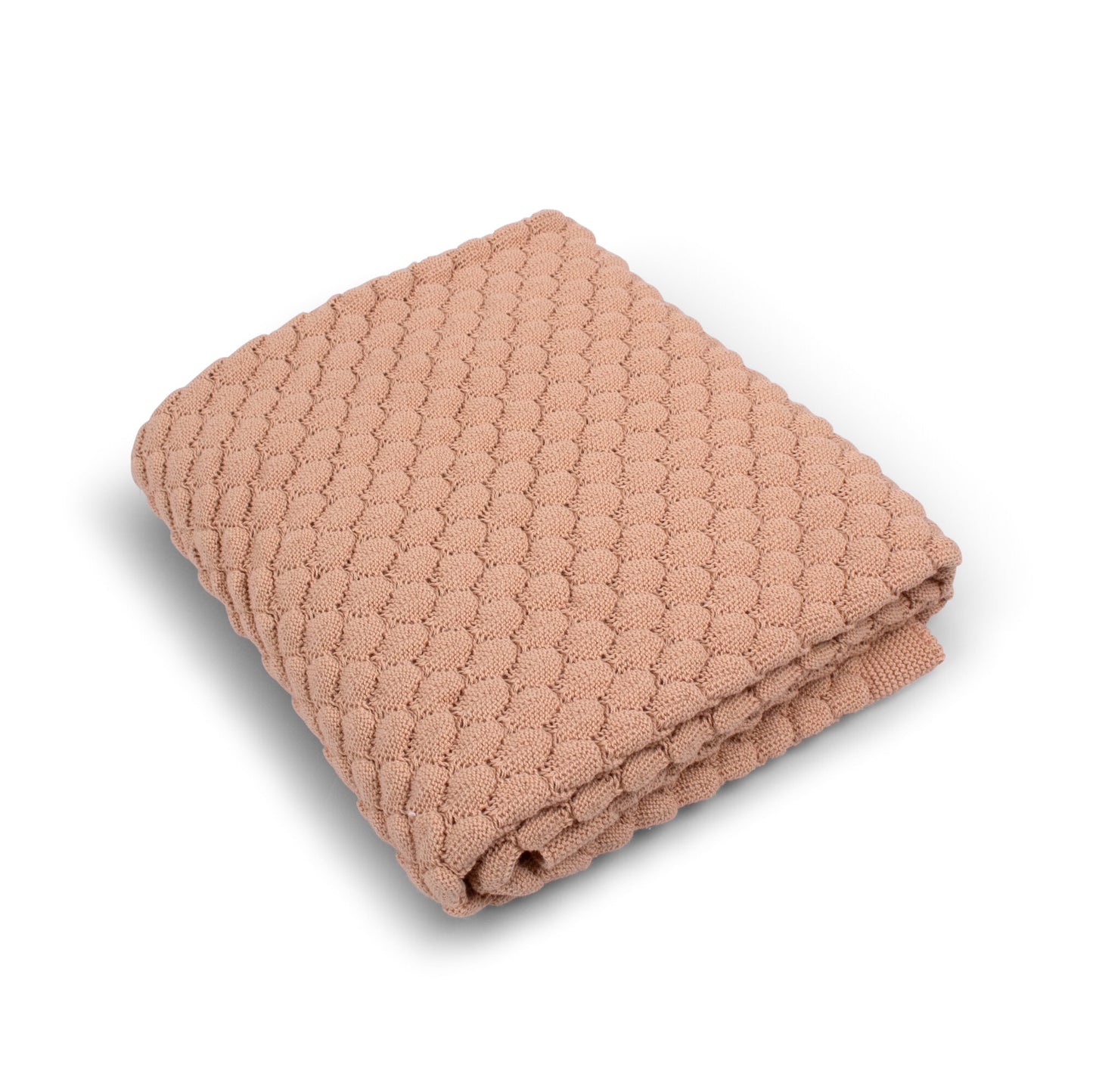 Knittet baby blanket GOTS