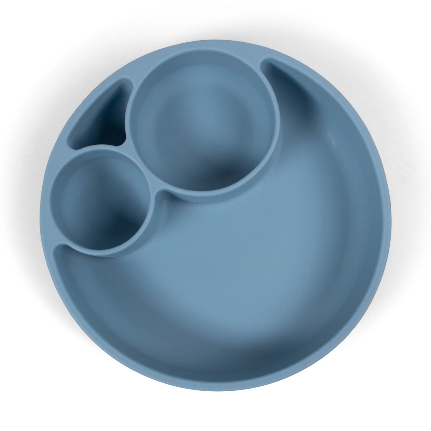 Silicone divided plate