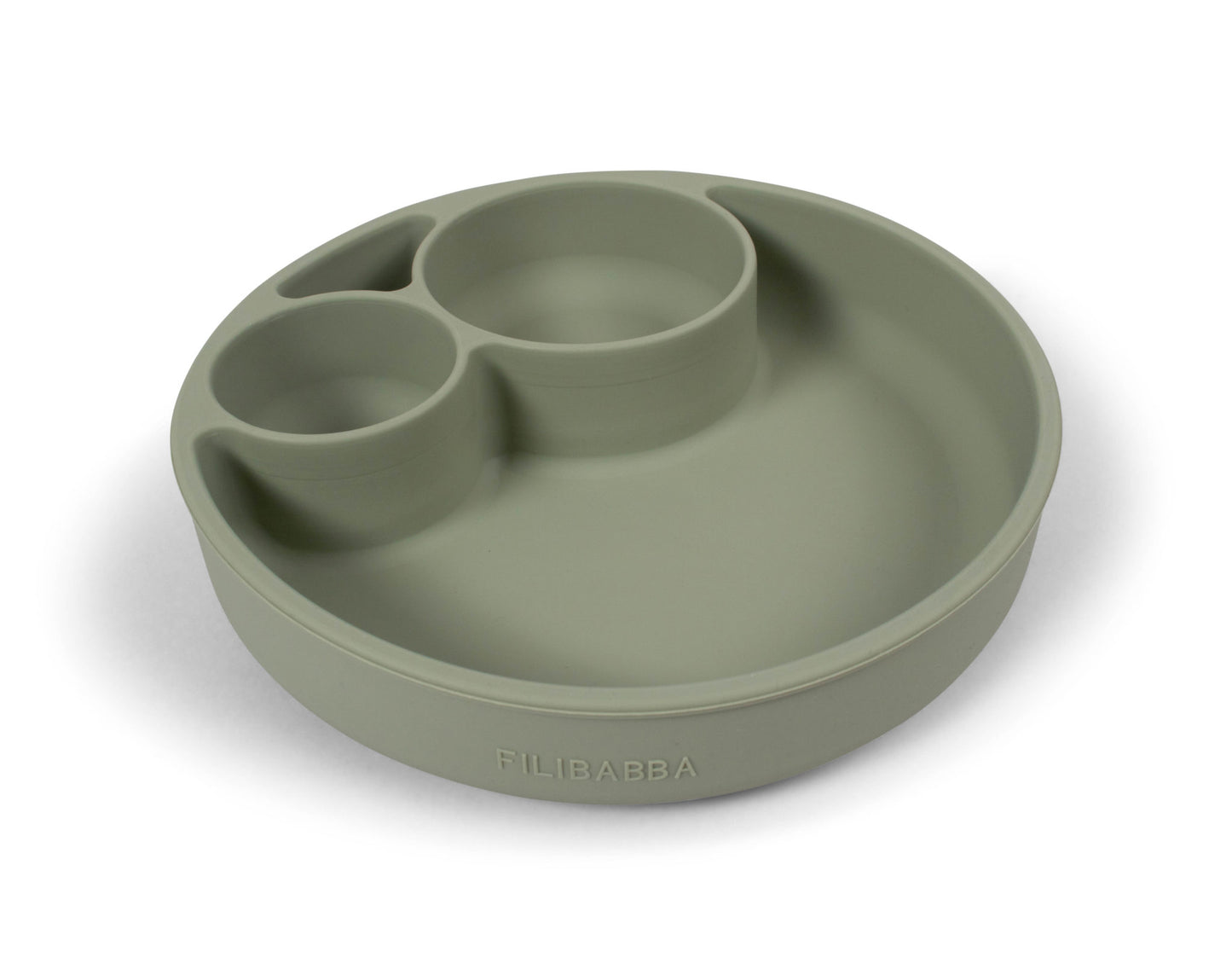 Silicone divided plate