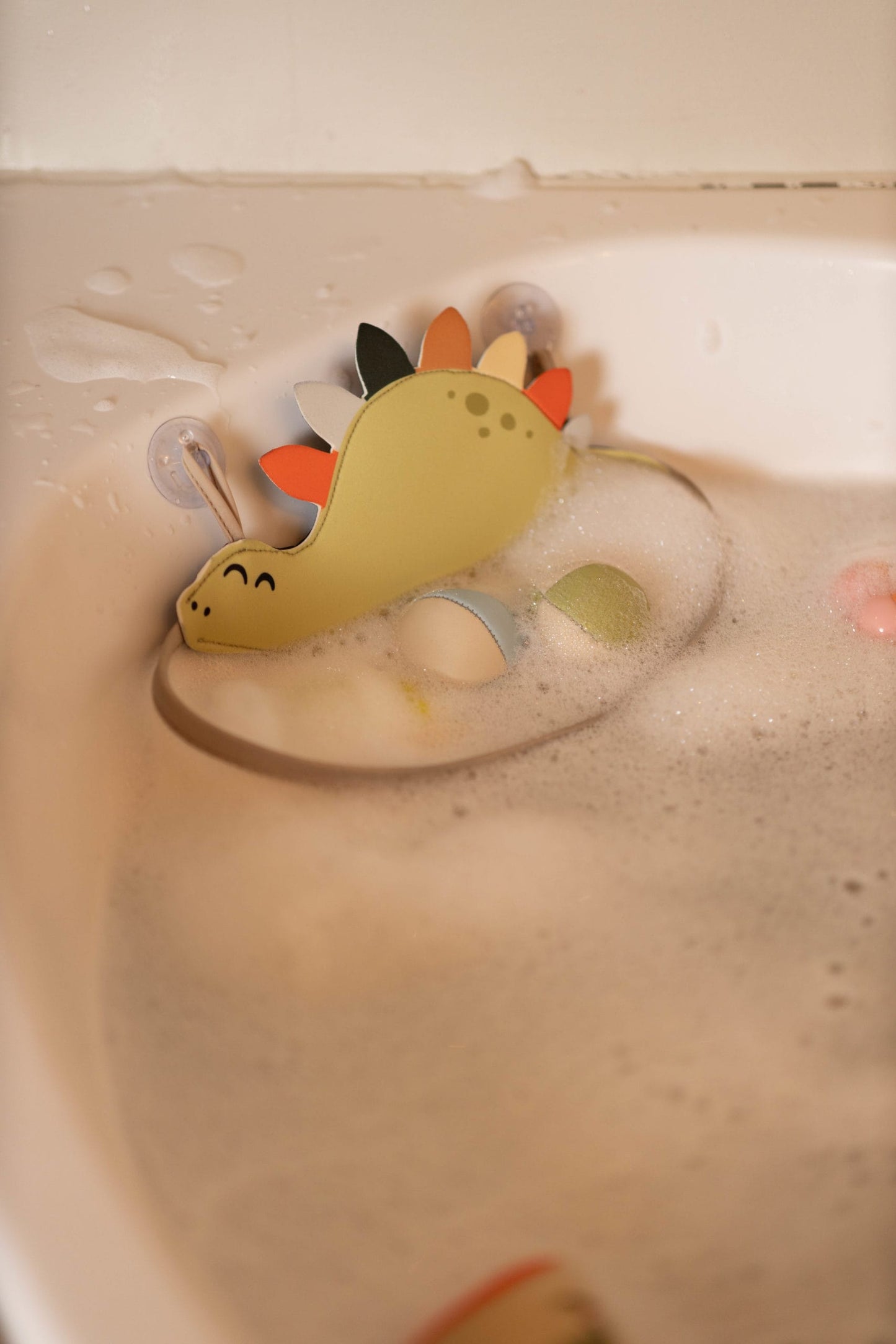 Storage net for bath toys
