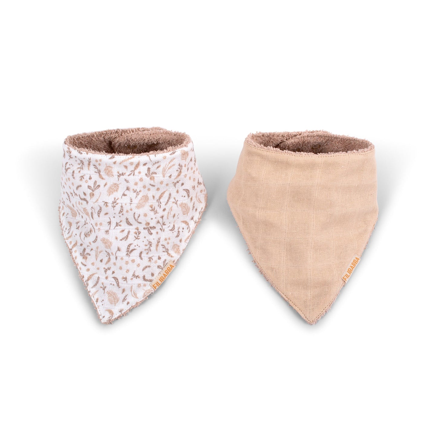 Bandana bib 2-pack