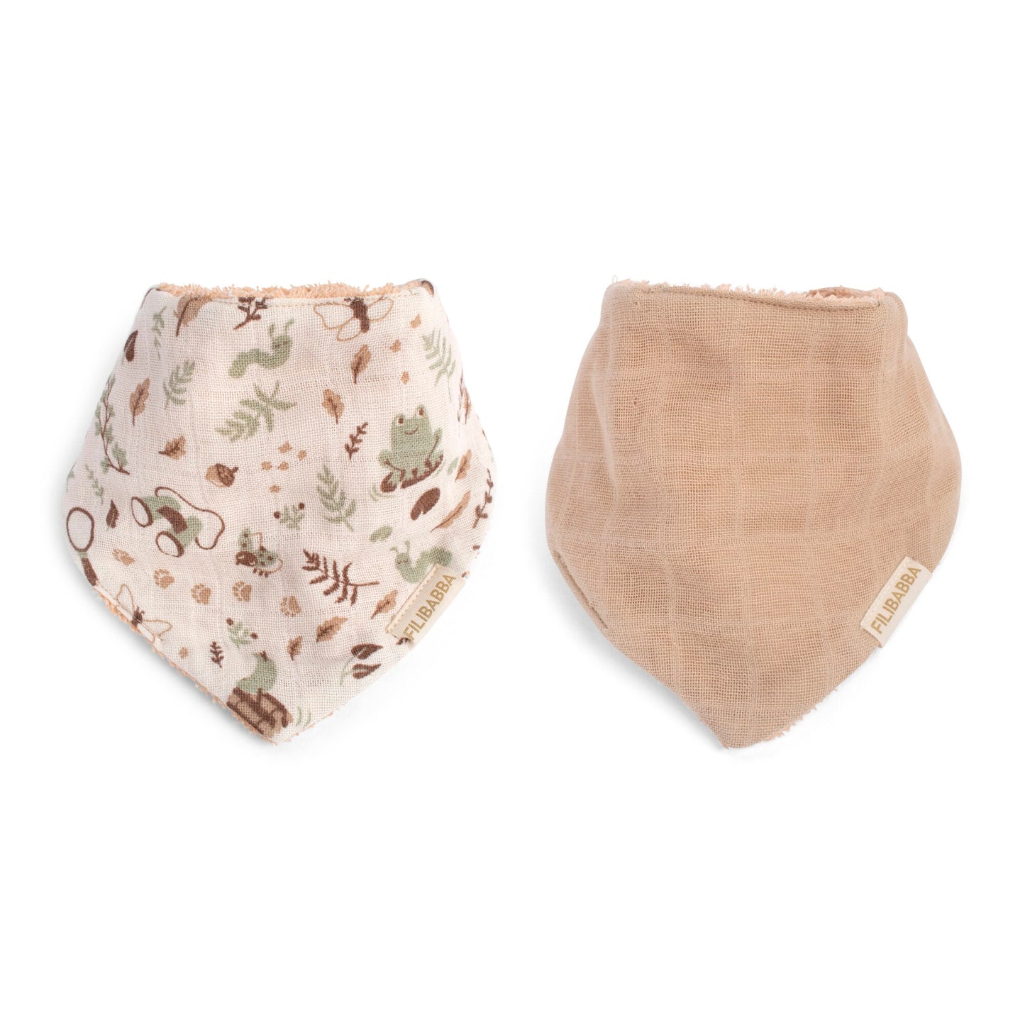 Bandana bib 2-pack