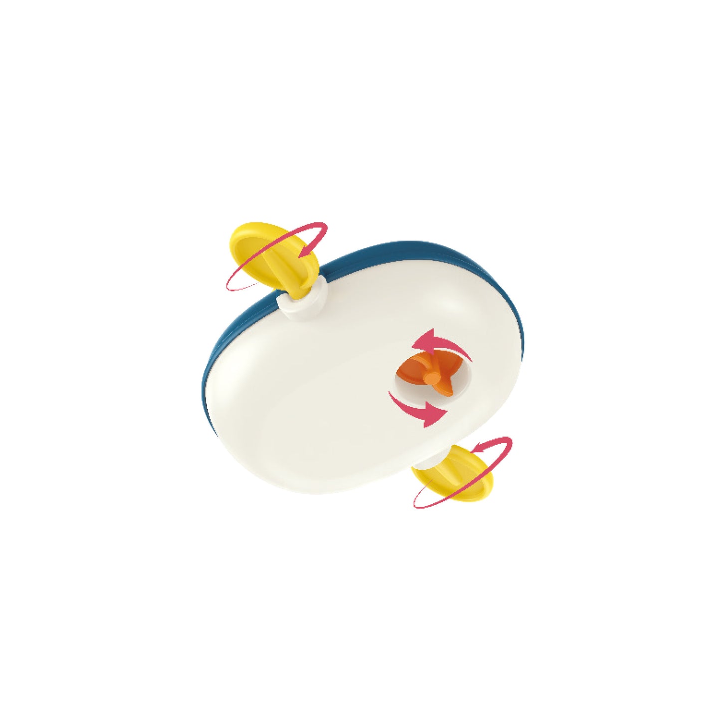 Bath Set - Sailing animals