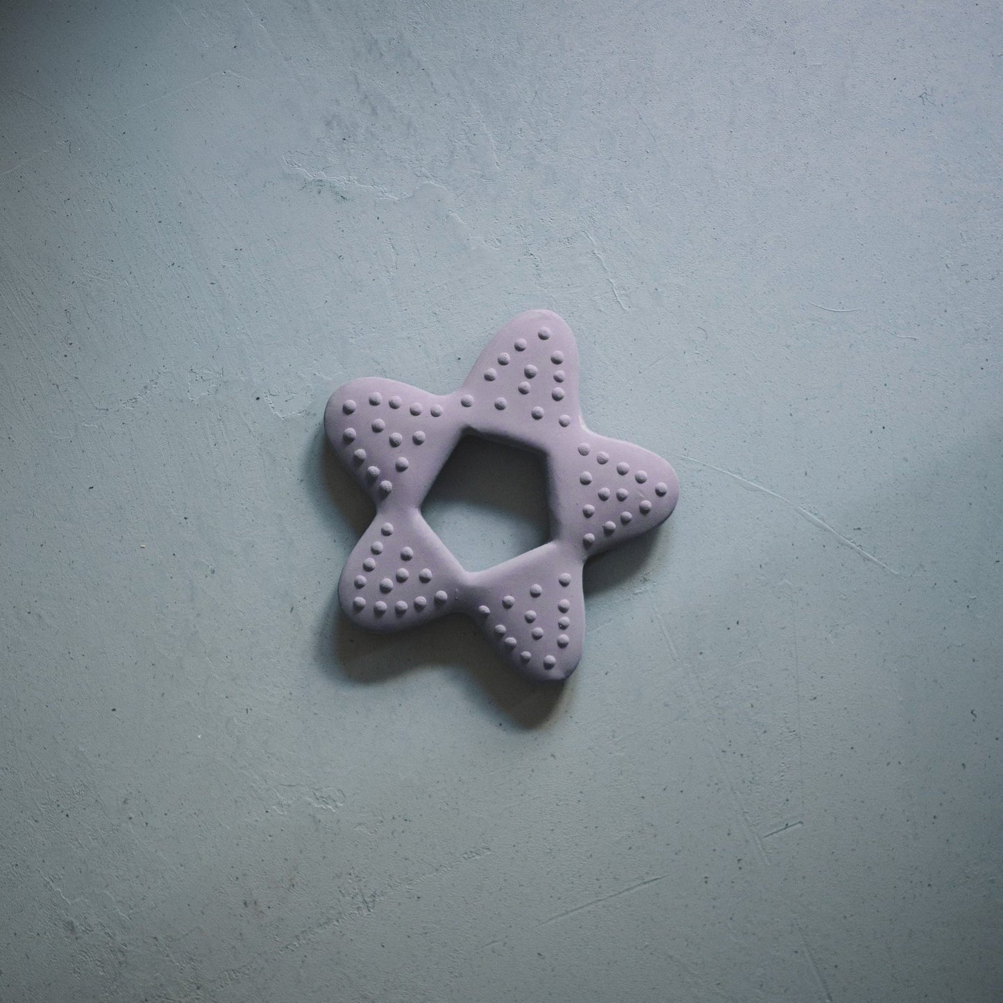 Teether - Star natural rubber