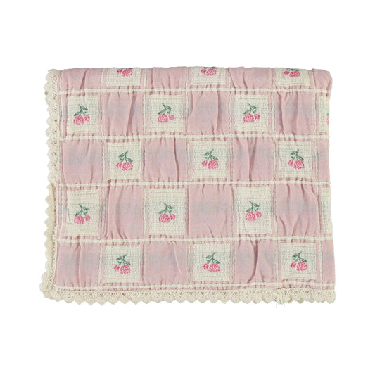 Rosette Blanket Rose Patchwork