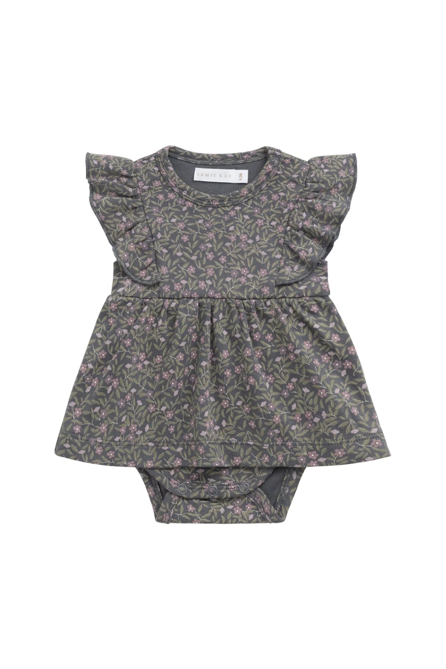Organic Cotton Elianna Playsuit - Phoebe Lava