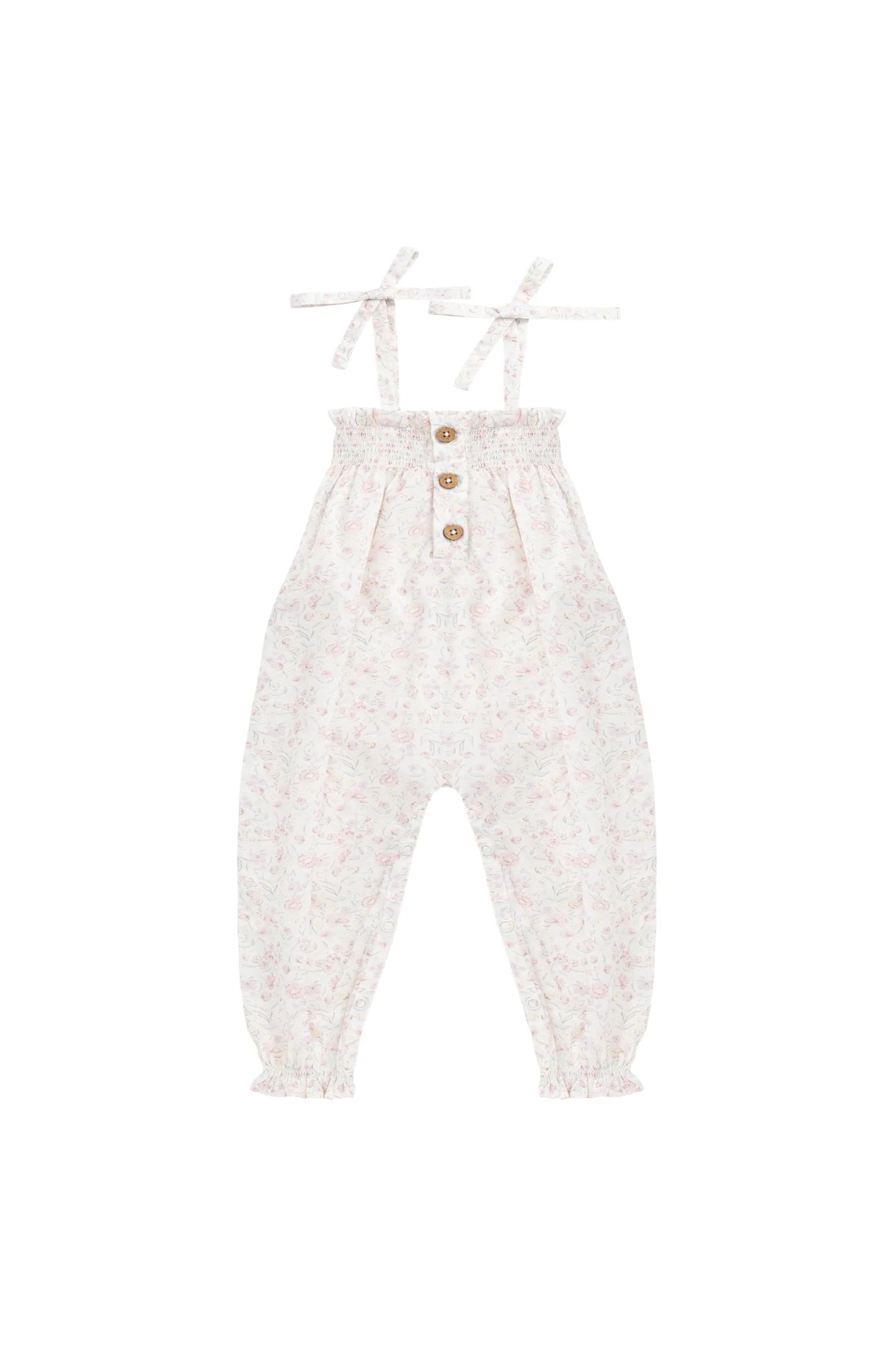 Organic Cotton Mirabel Jumpsuit - Grace Floral