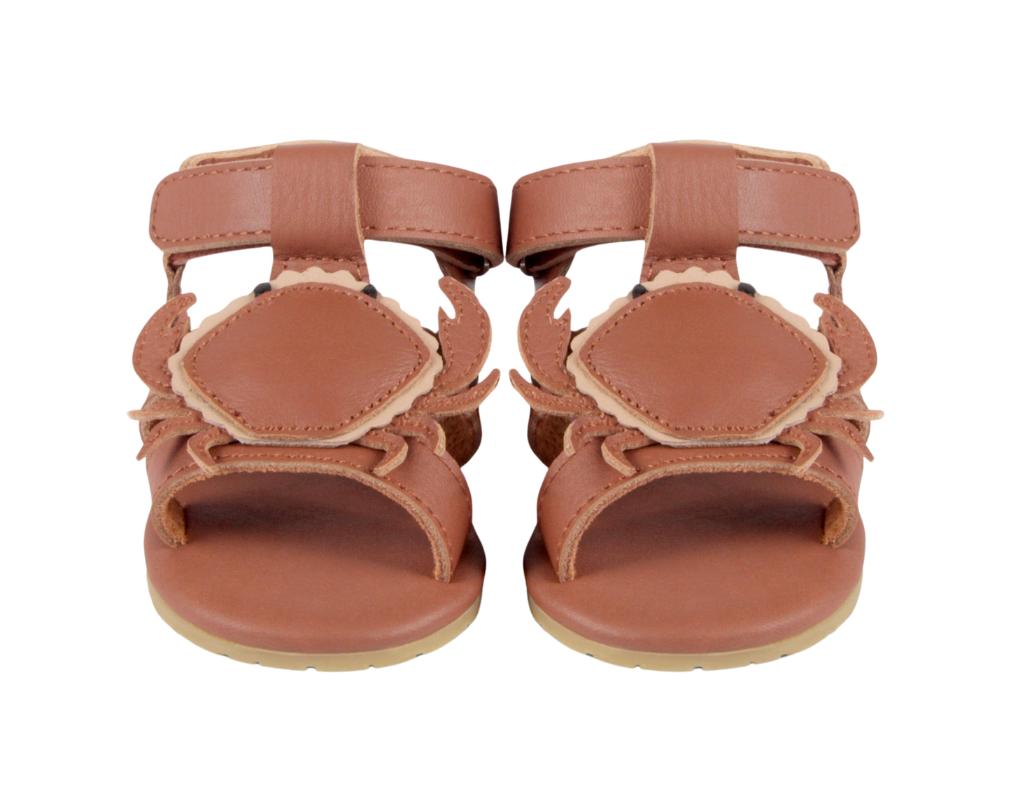 Ushy Sandals | Crab | Maple Leather