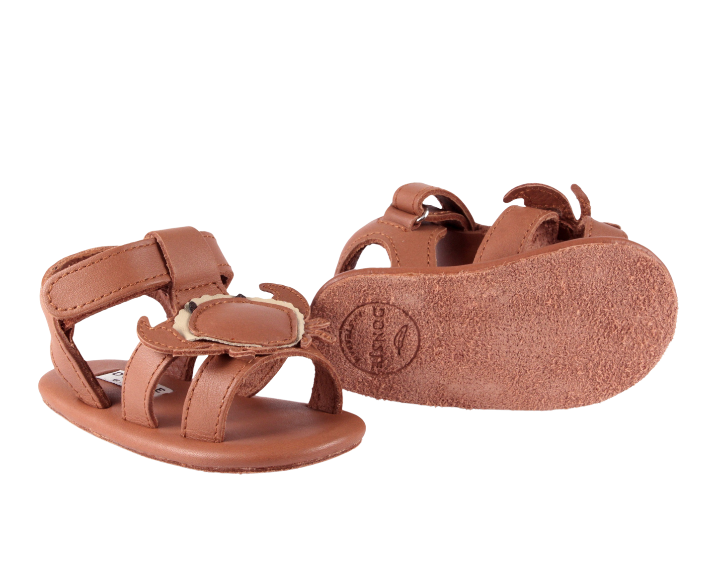 Ushy Sandals | Crab | Maple Leather