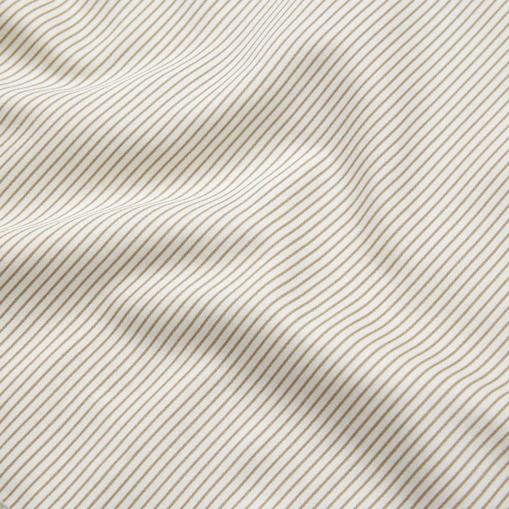 Bedding set, Junior, 100x140cm - GOTS Classic Stripes Camel