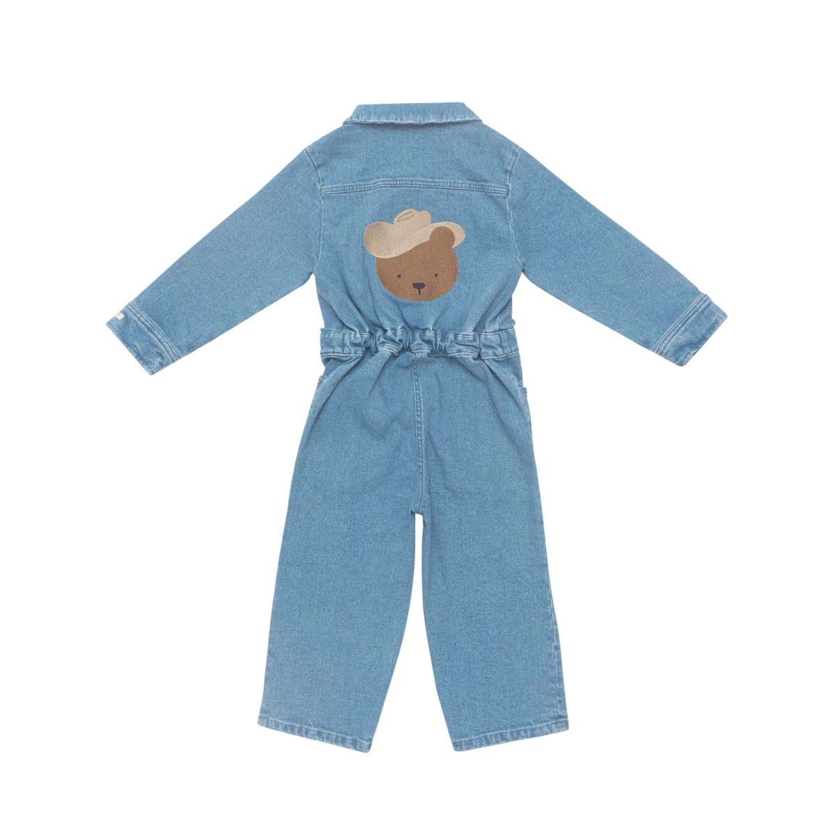 Lard Denim Jumpsuit | Western Bear | Vintage Blue