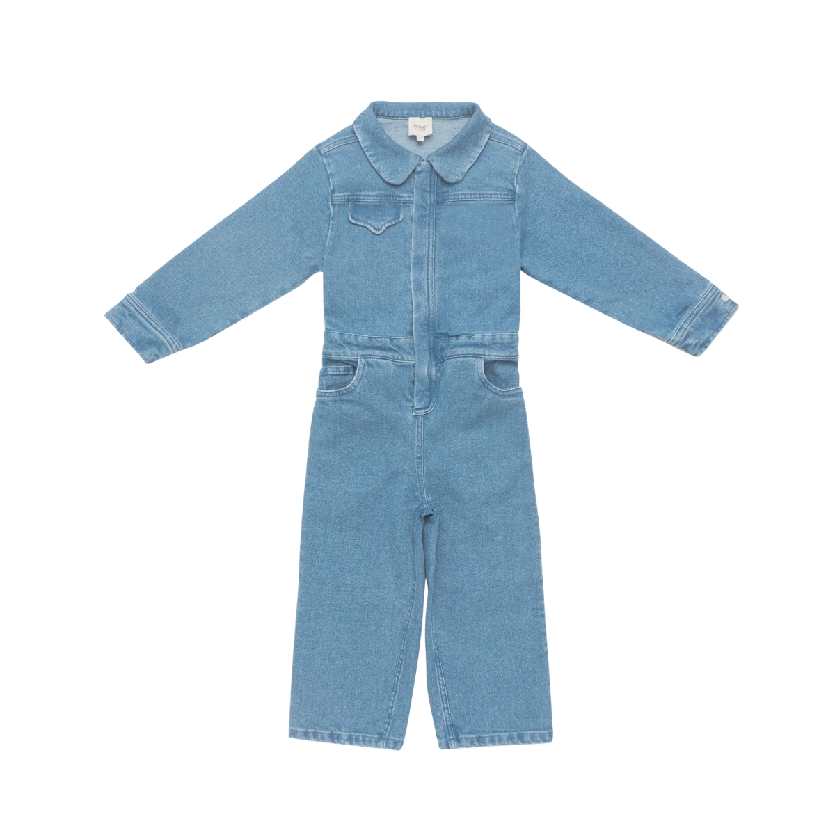 Lard Denim Jumpsuit | Western Bear | Vintage Blue