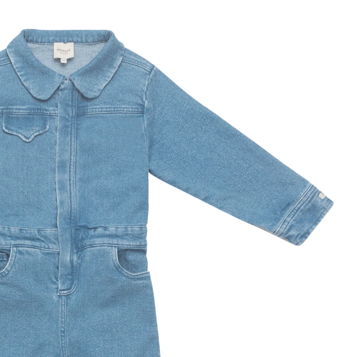 Lard Denim Jumpsuit | Western Bear | Vintage Blue