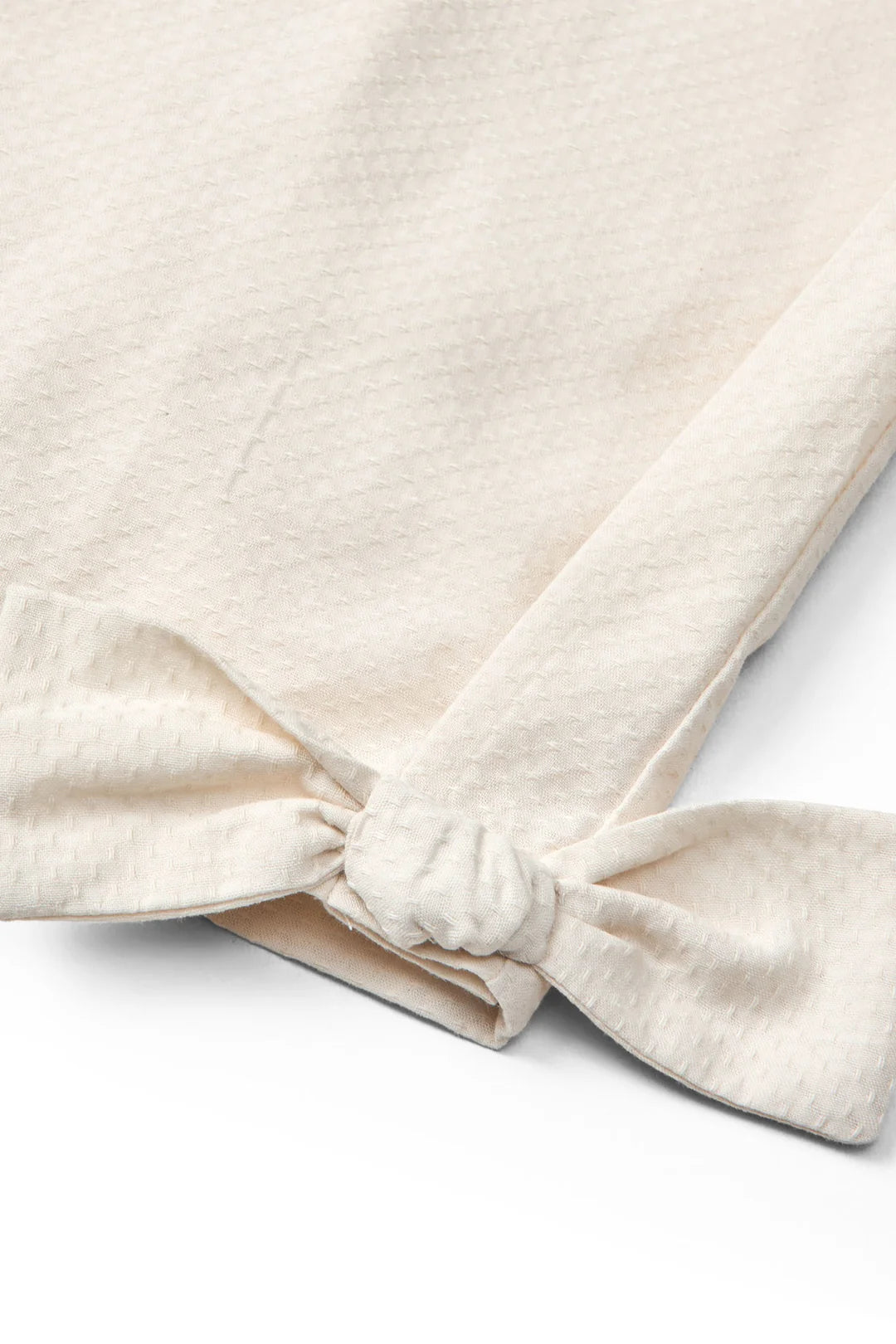 BOW PANTS - CREAM