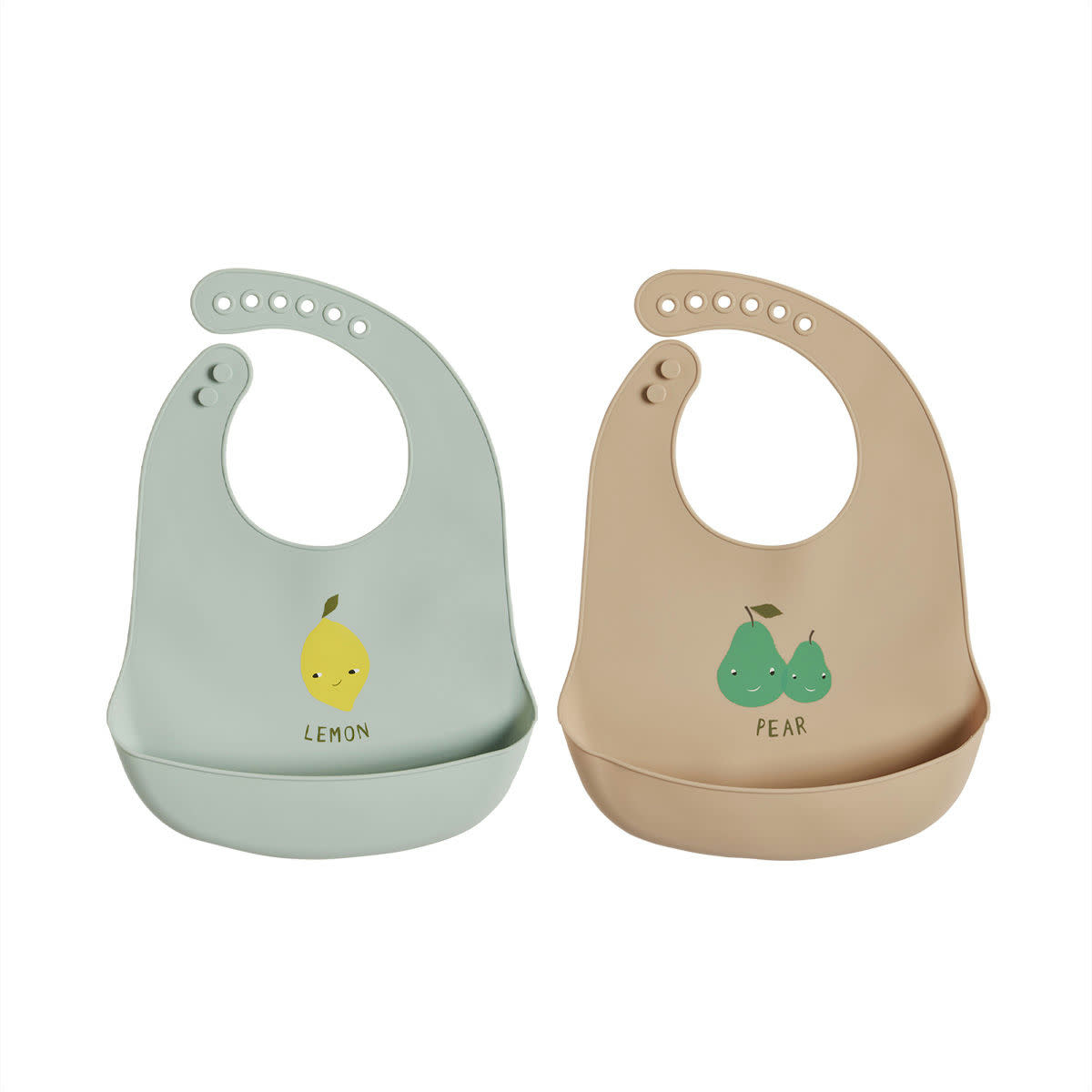 YummySilicone Bib -Pack of 2