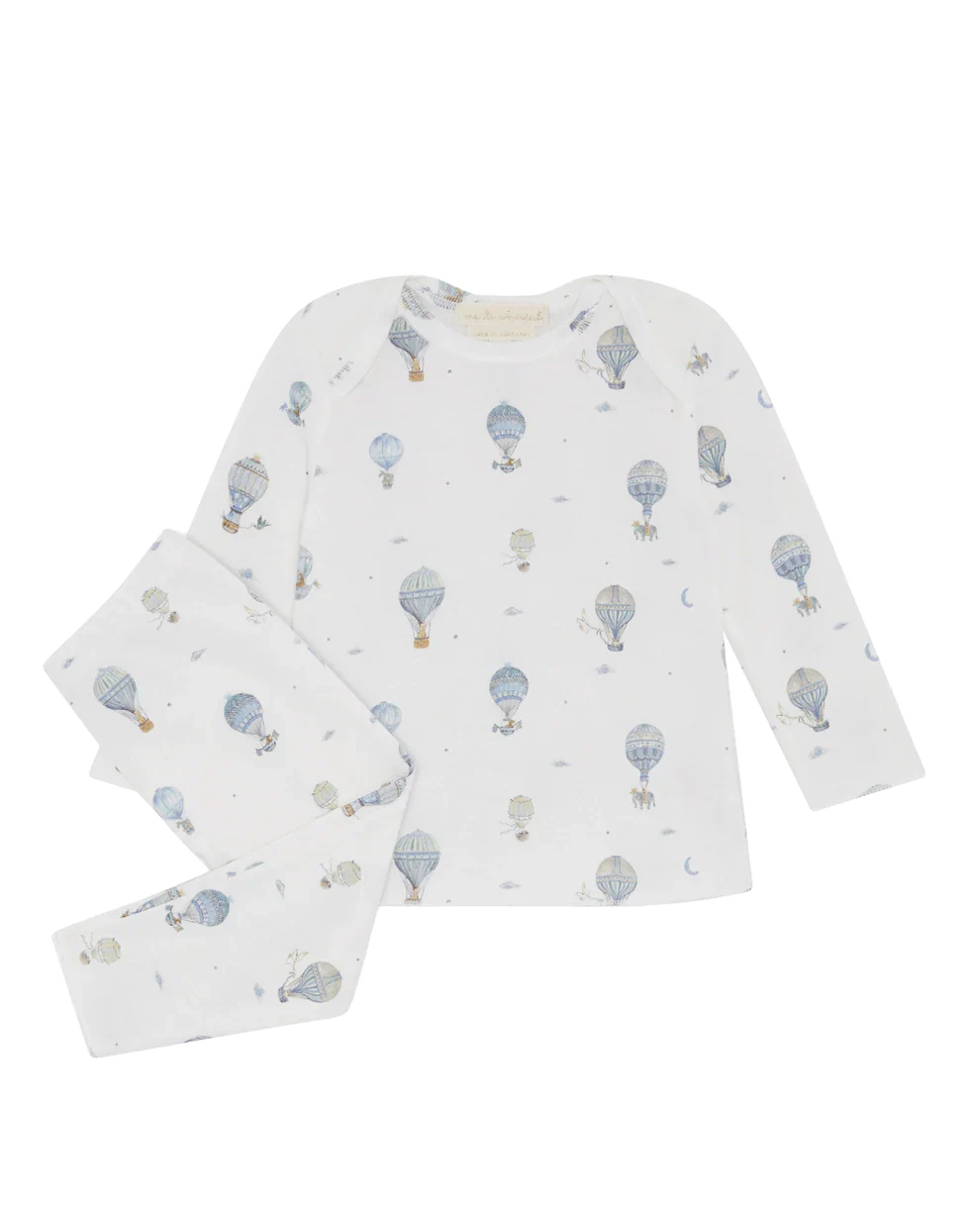 Aluna balloon dream ribbed two piece set-Baby