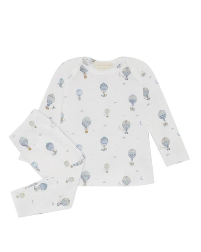 Aluna balloon dream ribbed two piece set-Baby