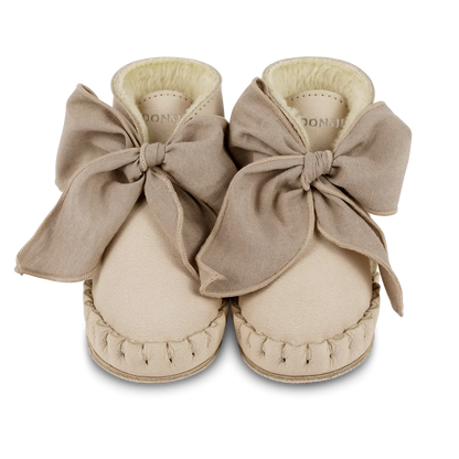Pina Organza Booties Powder Nubuck