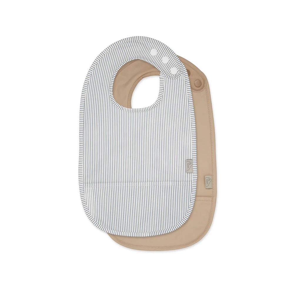 Bib w/ pocket, 2-pack