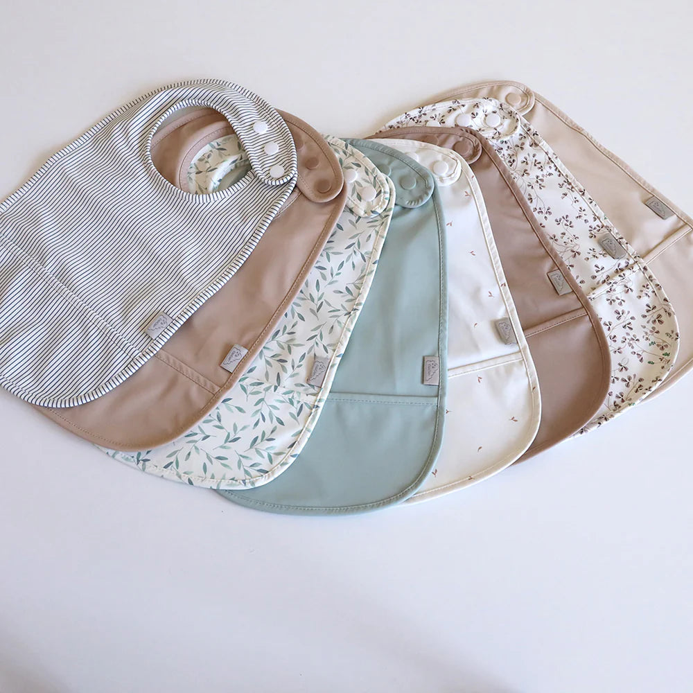 Bib w/ pocket, 2-pack