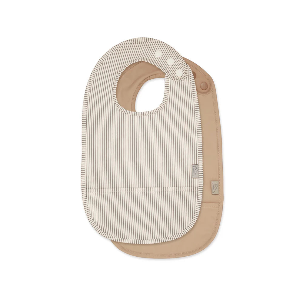 Bib w/ pocket, 2-pack